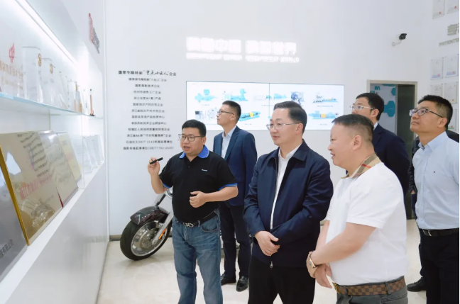 钱塘区区长沈燕俊带队调研！和记娱乐产业配套项目取得新进展！